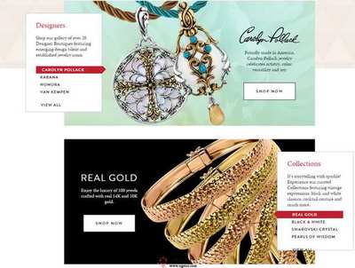美国Jewelry珠宝设计购物网